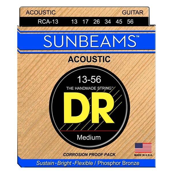 DR Strings Sunbeam Acoustic Medium 013"/056"