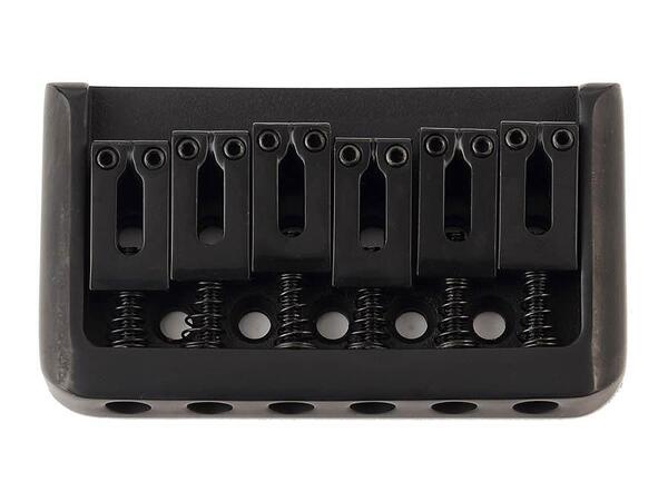 Boston Bridge-Tailpiece, PRS Model, Pitch 10.5mm, Strings Through Body, Black