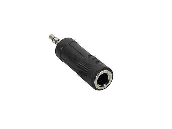 Boston Adaptor, 6.3mm Female Stereo To 3.5mm Male Stereo