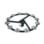 Hayman Hi-Hat Tambourine, Plastic, 10", 12 Zils