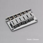 Gotoh Bridge, Stallion, Strings Through Body, Solid Steel Saddles,10.5mm, Chrome