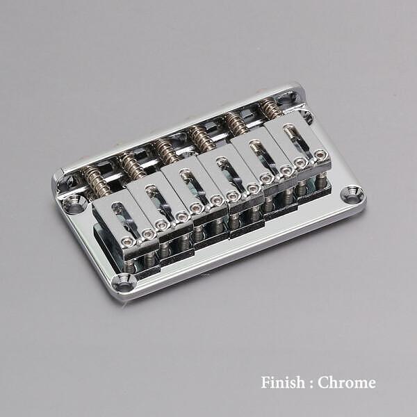 Gotoh Bridge, Stallion, Strings Through Body, Solid Steel Saddles,10.5mm, Chrome