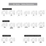 Gotoh Machine Heads For Guitar, 3x3, Ratio 1:18, Chrome Button, Chrome