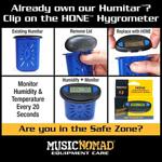 Music Nomad HONE - Guitar Hygrometer - Humidity & Temperature Monitor