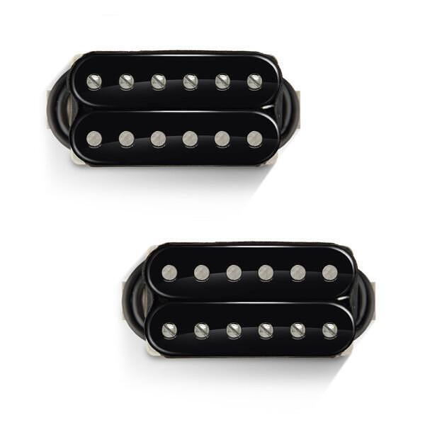 Bare Knuckle Unity 6 Open Set, Black, 4 Con, Nickel Screw