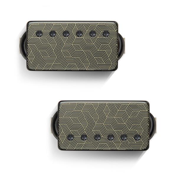 Bare Knuckle Polymath 6 Covered Set, Polymath, 4 Con, Short, Black Screw