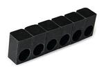 Floyd Rose String Lock Insert Block, Black, 6 pcs, New Version