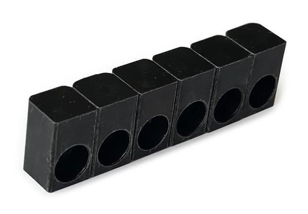 Floyd Rose String Lock Insert Block, Black, 6 pcs, New Version