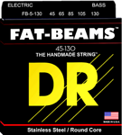 DR Strings FAT-BEAM Stainless Steel Bass Strings, 5-String Medium to Heavy 045"/130"