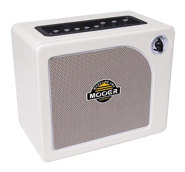 Mooer Hornet Modeling/BT Guitar Amp, 30W, White