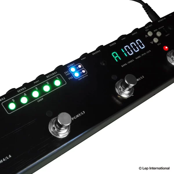 One Control Caiman Tail Loop - Programmable 5-Channel Loop Switcher