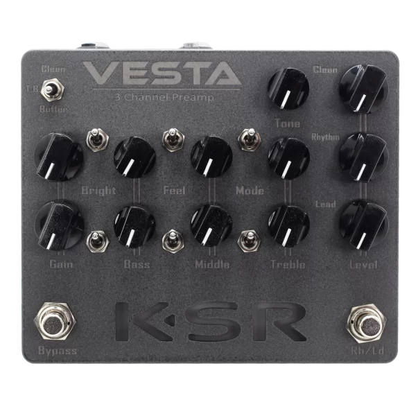 KSR Amplification VESTA 3 Channel Preamp Pedal