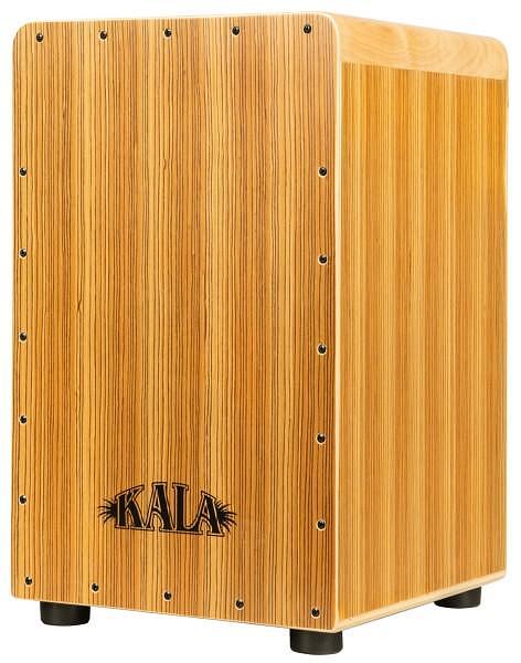 KALA KP-CAJON-ZEBRA, Zebrawood Cajon, with Bag