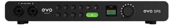 Микрофонен Предусилвател EVO SP8 8 Channel Smart Preamp with AD/DA