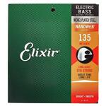 Elixir Bass Nanoweb Coating, Nickel Plated, Single String 135"
