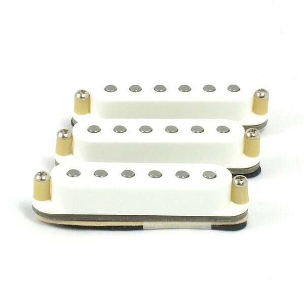 Bare Knuckle Irish Tour Single Coil Set, Parchment White, Flat Profile Magnet, RW/RP