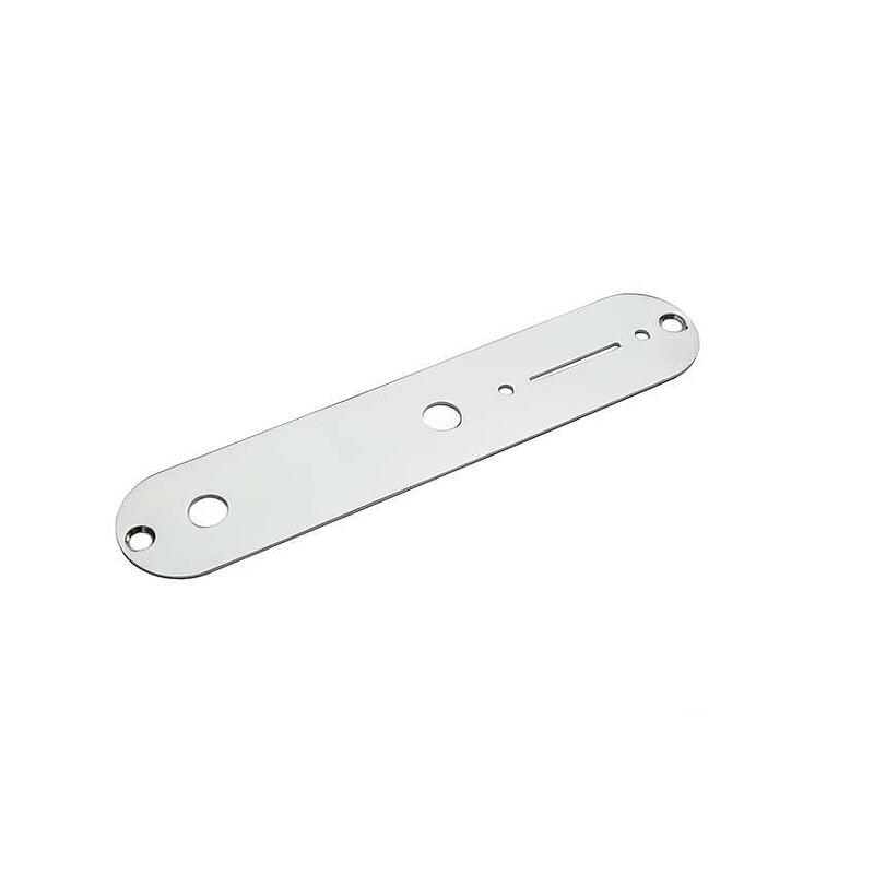 Bare Knuckle Vintage-Accurate Tele Control Plate, Chrome
