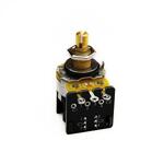 Bare Knuckle Custom Push-Pull 550K Potentiometer w/ Hardware, Short Shaft, Fast Taper A