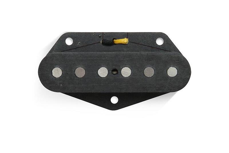 Bare Knuckle Blackguard Flat 50 Tele Set, Nickel Cover