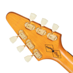 Epiphone Korina Flying V, White Pickguard, Aged Natural
