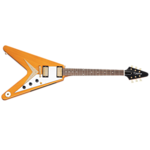 Epiphone Korina Flying V, White Pickguard, Aged Natural