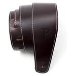 Perri's 2.5” Baseball Leather Guitar Strap, Brown
