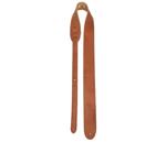 Perri's 2″ Deluxe Soft Italian Leather Guitar Strap, Camel