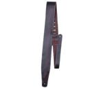 Perri's 2.5” Baseball Leather Guitar Strap, Wine