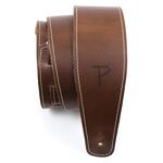 Perri's 2.5” Baseball Leather Guitar Strap, Tan