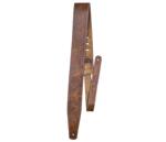 Perri's 2.5” Baseball Leather Guitar Strap, Tan