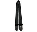 Perri's 2” High Quality Jacquard Guitar Strap, Black Satin Diamond Design