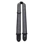 Perri's 2” High Quality Jacquard Guitar Strap, Mini Rhinestones On Black