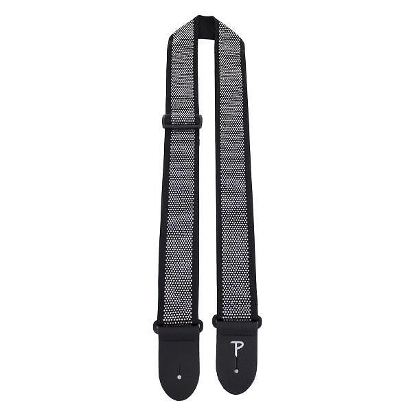 Perri's 2” High Quality Jacquard Guitar Strap, Mini Rhinestones On Black
