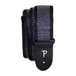 Perri's 2” High Quality Jacquard Guitar Strap, Mini Rhinestones On Black