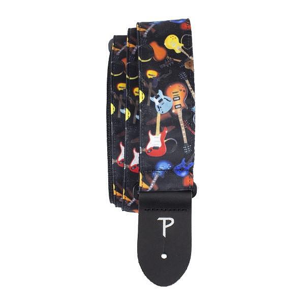 Perri's 2” Printed Fabric Guitar Strap, Guitars