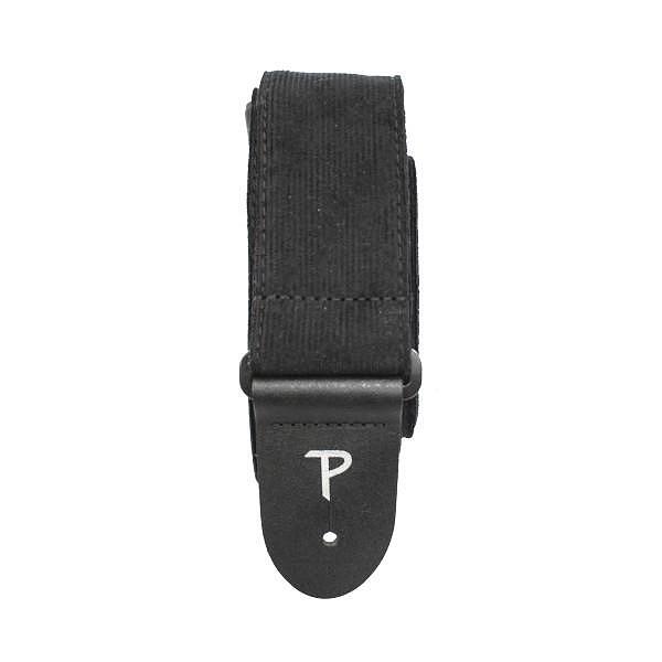 Perri's 2” Corduroy Guitar Strap, Black