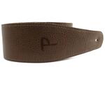 Perri's 2.5” Saddle Leather Guitar Strap, Brown