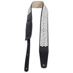 Perri's 2.5” Leather Guitar Strap, Flat Studs
