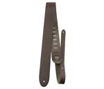 Perri's 2” Basic Leather Guitar Strap, Brown
