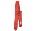 Perri's 2” Basic Leather Guitar Strap, Red