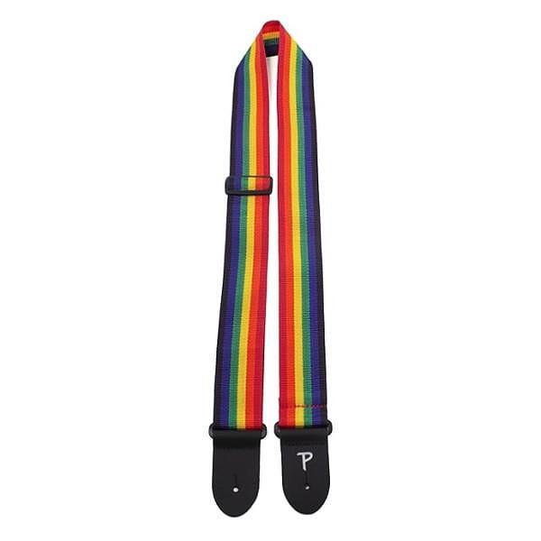Perri's 2" Poly Pro Guitar Strap, Rainbow