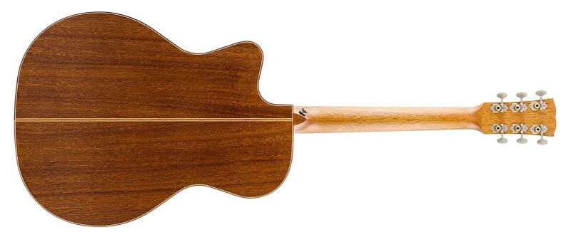 Kremona M25ME Electro-Acoustic Guitar, w/ Cutaway, Orchestral, Solid Mahogany Top & Back, 45mm Nut