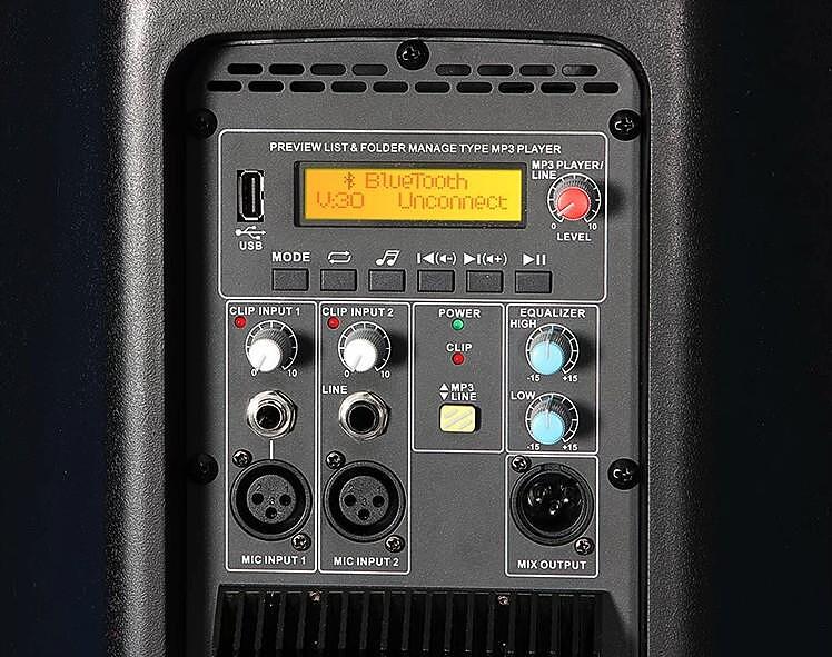 Novox NV 15 Active Speaker - USB/MP3, Bluetooth