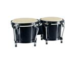 Hayman Bongo, Hardwood, 6,85"+7,95", Rawhide Skins, Black Hardware, Black