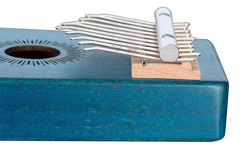 Sela Kalimba Mahogany 10, C Major, Blue