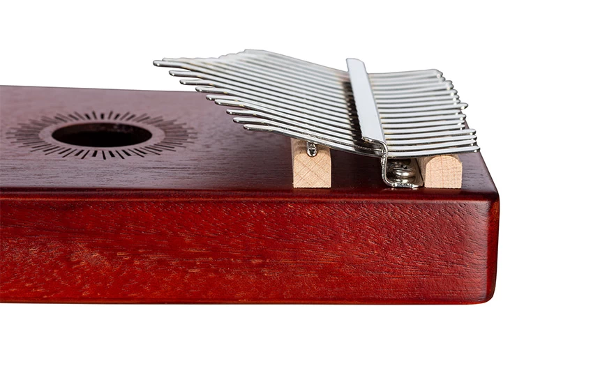 Sela Kalimba Mahogany 17, C Major, Red