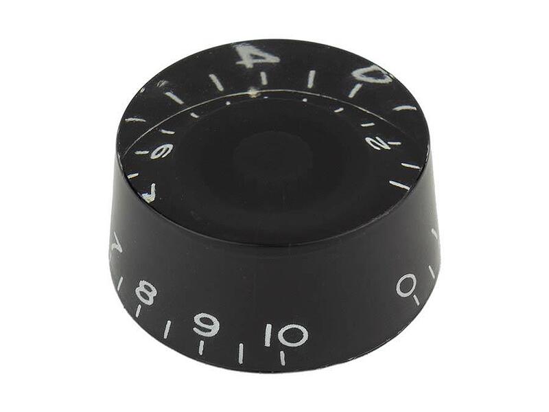 Boston Speed Knob, Transparent Black