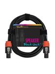 Boston Black Jack Speaker Cable, Speakon, 2x1,5mm, 2m, Black