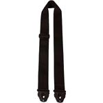 Perri's 2" Nylon Guitar Strap with Lock, Black