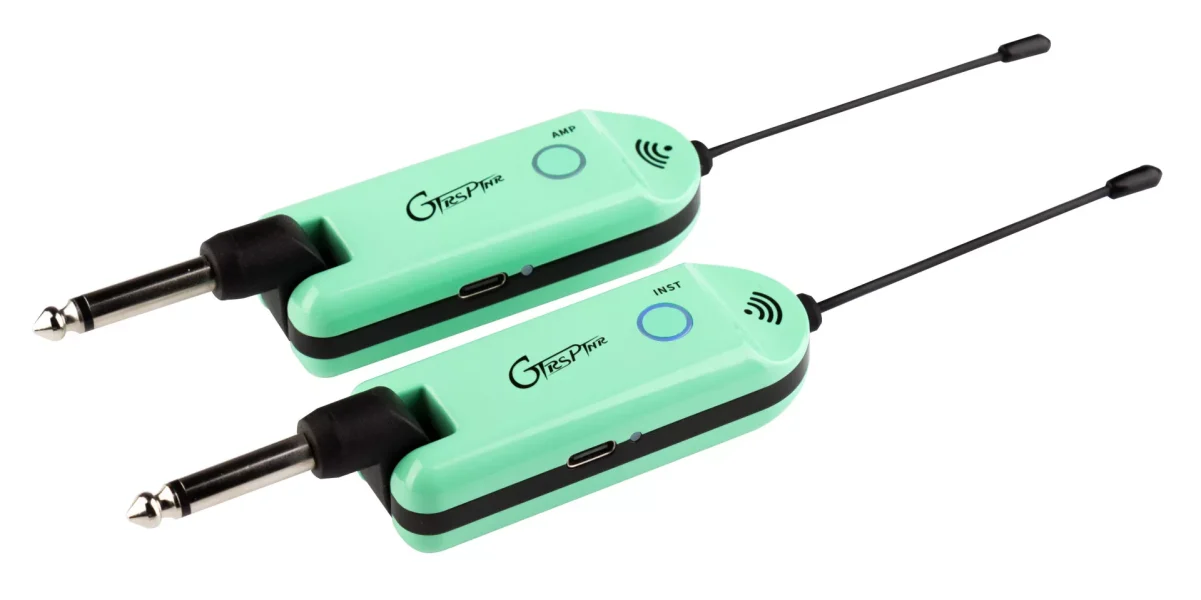 Mooer GTRS GWU4 UHF Wireless Plug, Green